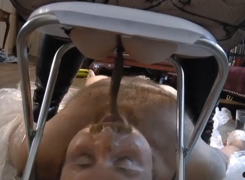 His Dream is to be a Full Toilet Slave for his Mistress