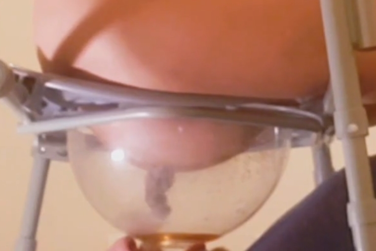 When a Slave Becomes a Real Human Toilet for a Mistress